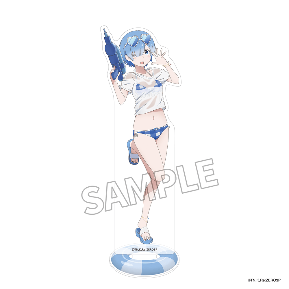 【二次受注】「Re:ゼロから始める異世界生活」アクリルスタンドフィギュア 水遊び ver. レム