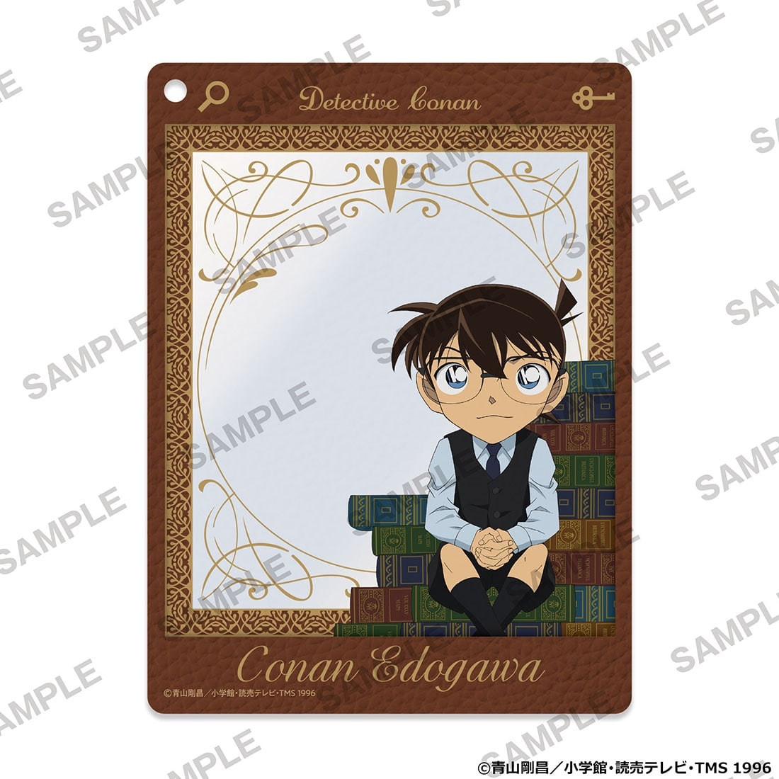 「名探偵コナン」フレームアクリルキーホルダー 読書ver. 江戸川コナン