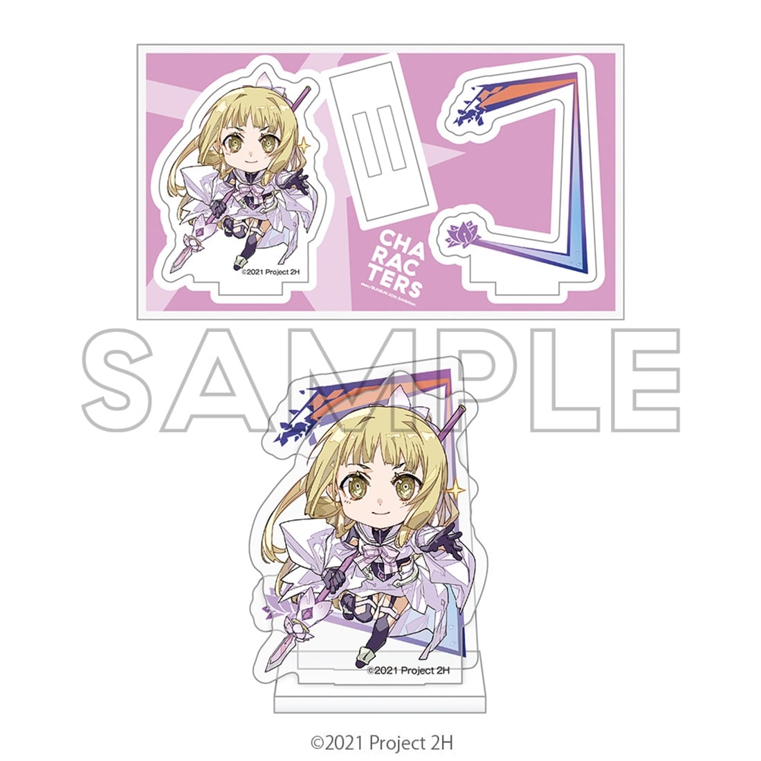 abec/BUNBUN 20th Exhibition CHARACTERS ミニキャラアクリルフィギュア『結城友奈は勇者である』乃木園子