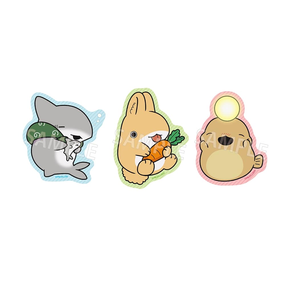 「映画 おでかけ子ザメ とかいのおともだち」ステッカーセットB