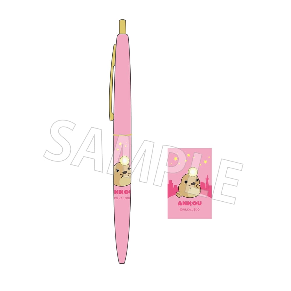 「映画 おでかけ子ザメ とかいのおともだち」クリックゴールドボールペン あんこう