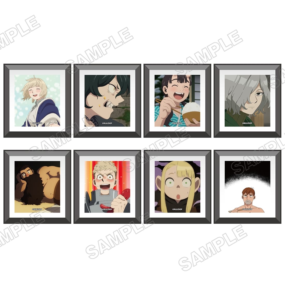 ダンジョン飯 迷宮探索展 トレーディング額入りマグネットA vol.2