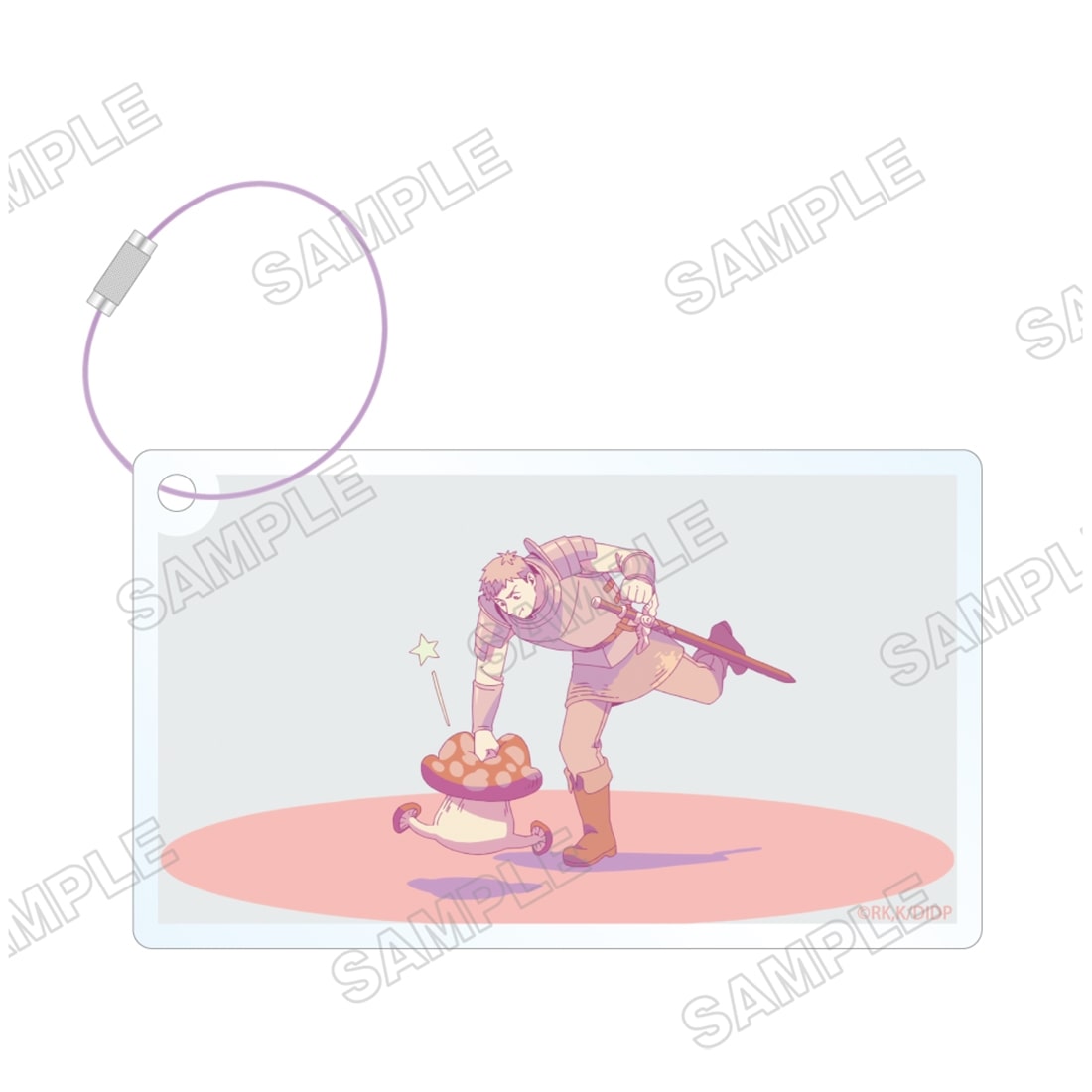 ダンジョン飯 迷宮探索展 コマアクリルキーホルダー1