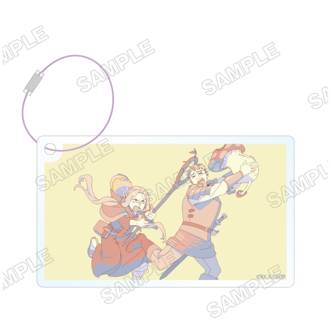 ダンジョン飯 迷宮探索展 コマアクリルキーホルダー3