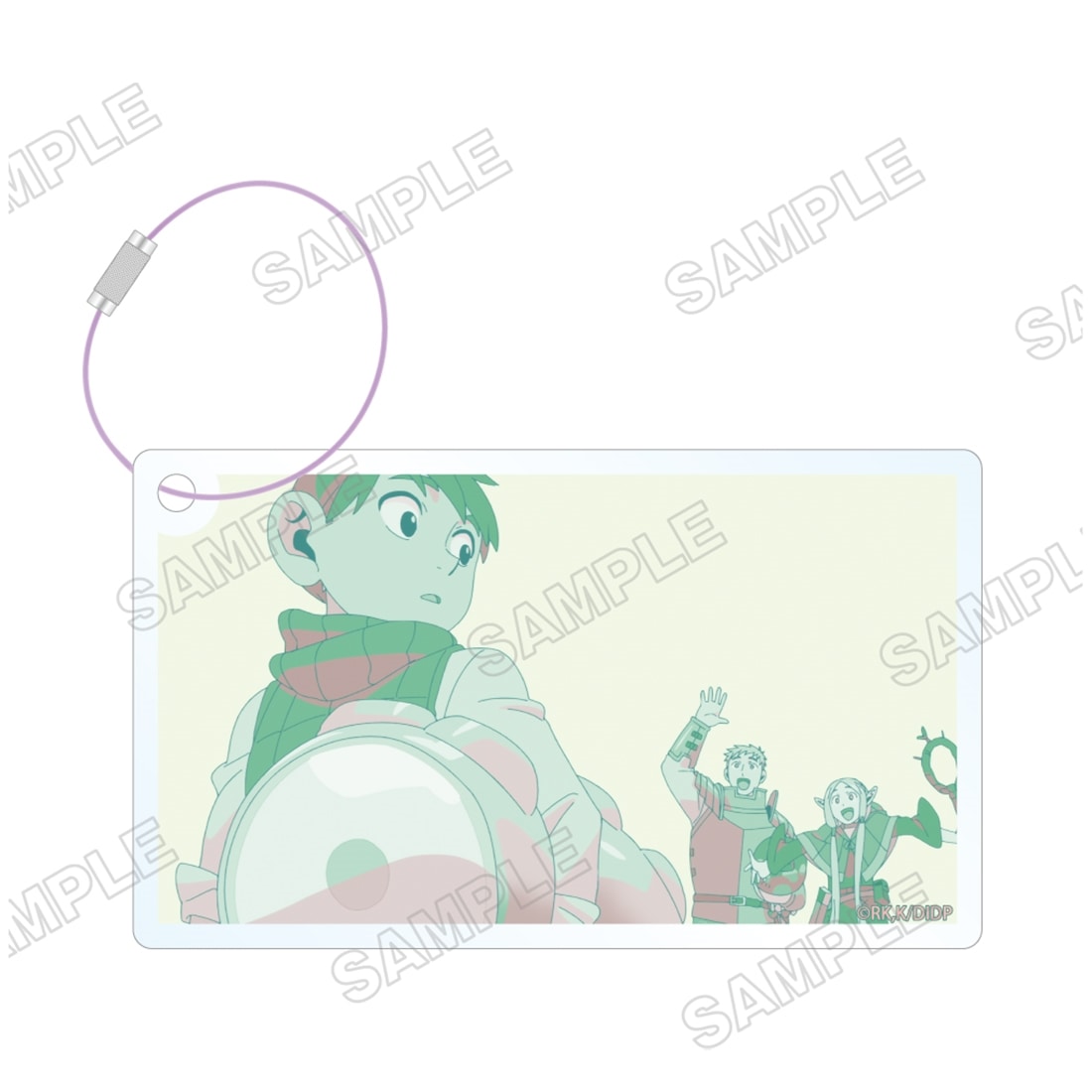 ダンジョン飯 迷宮探索展 コマアクリルキーホルダー5