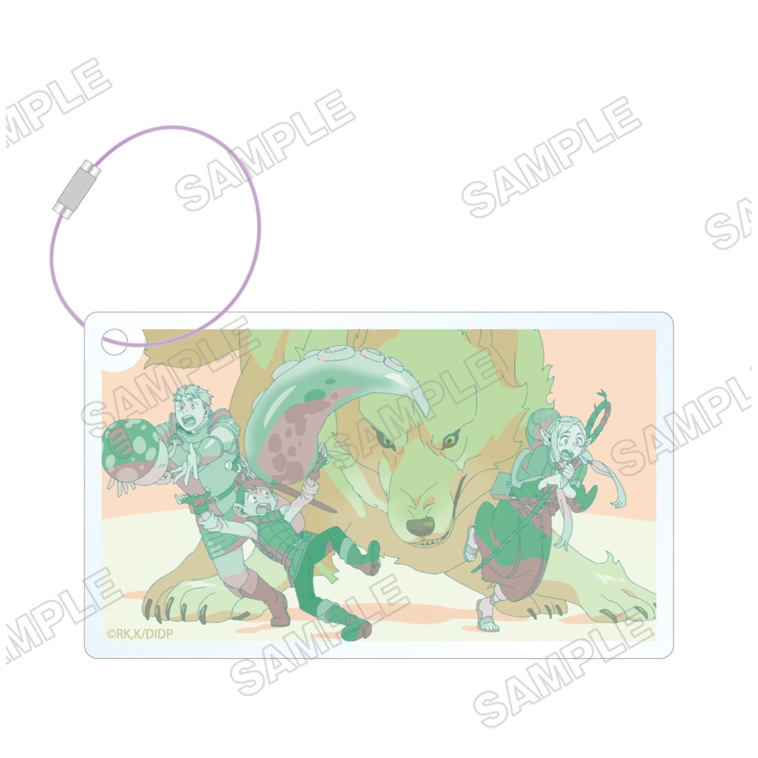 ダンジョン飯 迷宮探索展 コマアクリルキーホルダー6