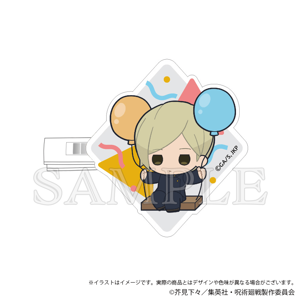 呪術廻戦 懐玉・玉折 アクリルヘアクリップ 風船ver. 七海建人