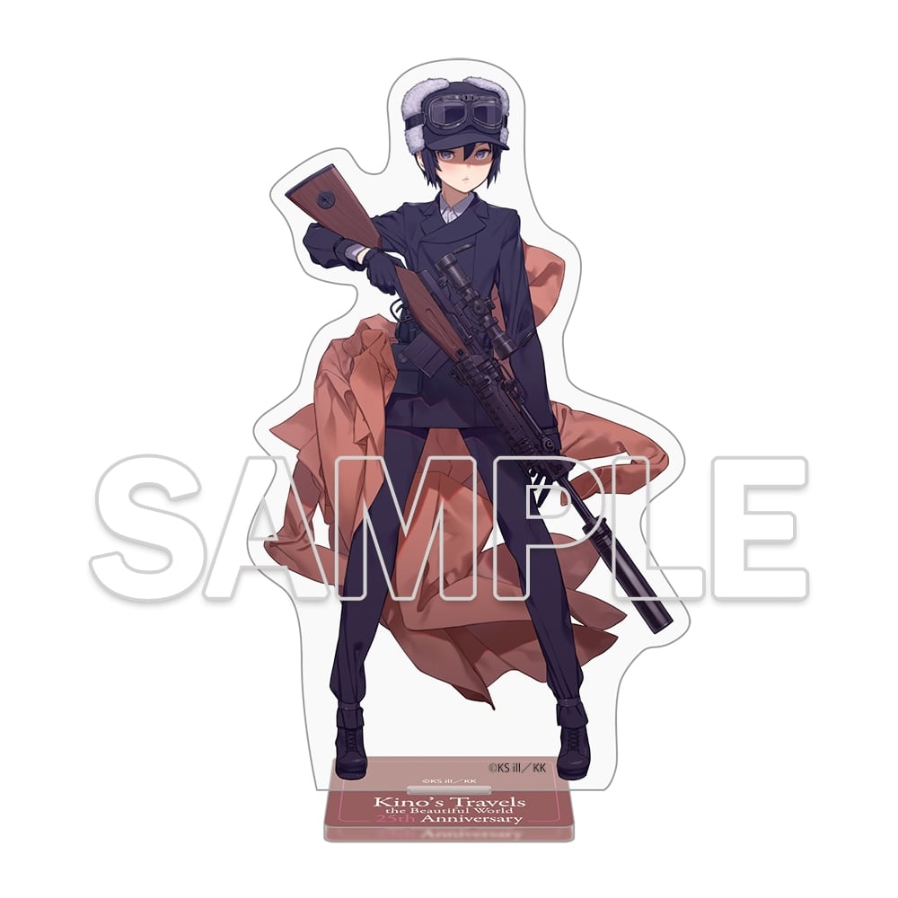 【二次受注】『キノの旅 the Beautiful World』25周年記念 アクリルスタンド　C 銃