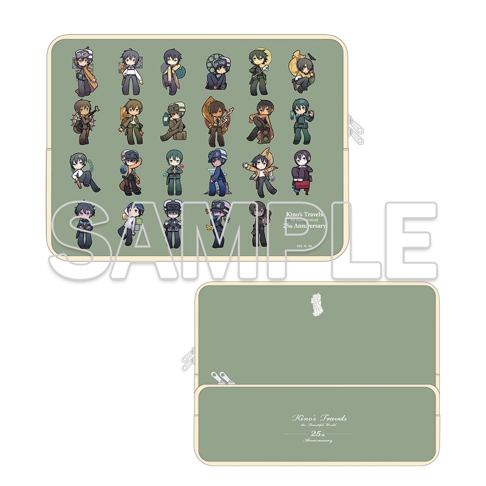 【二次受注】『キノの旅 the Beautiful World』25周年記念 マルチケース　A 歴代表紙