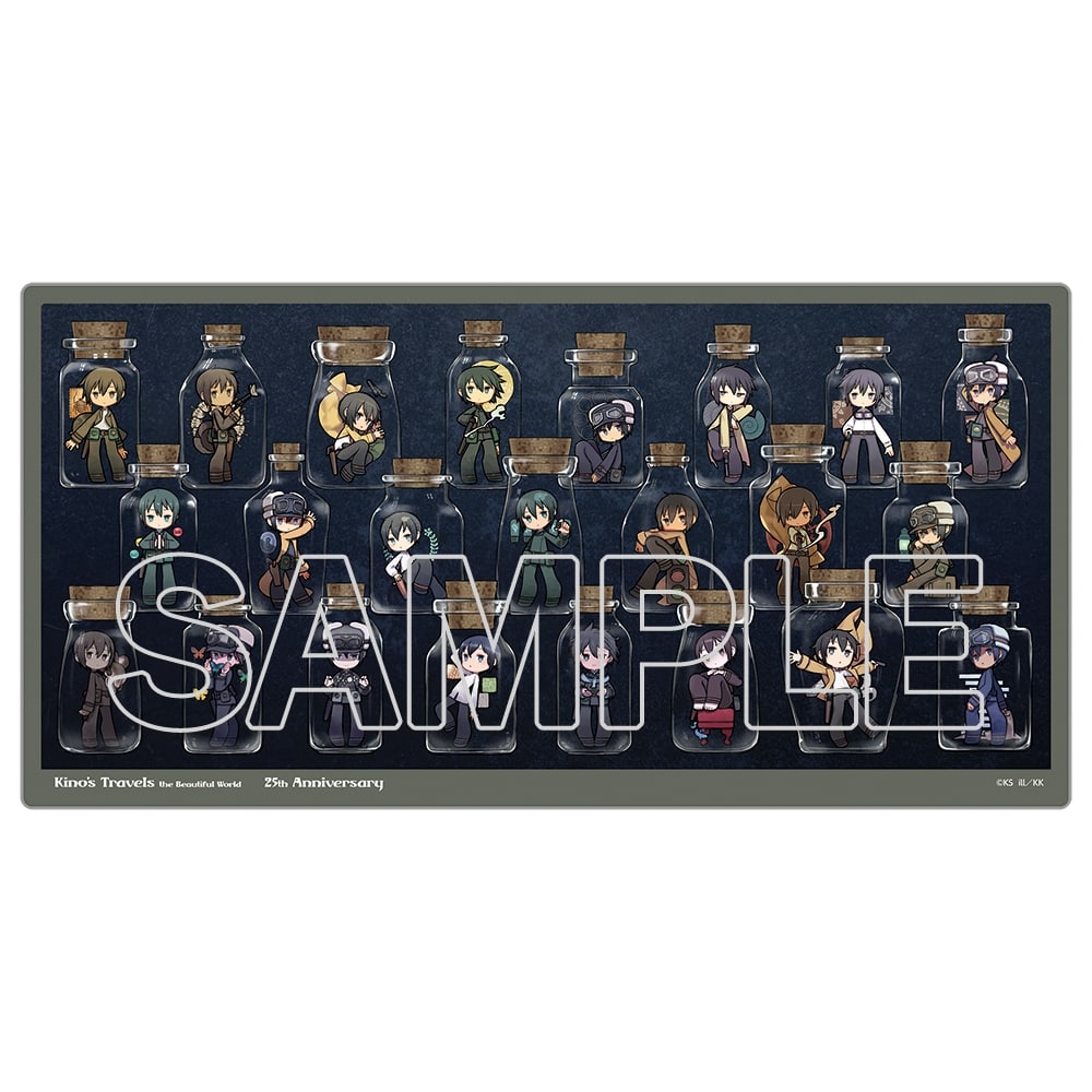 キノの旅　ラバーマット　プレイマット　デスクマット グッズ: キノの旅 the Beautiful World 25周年記念 デスクマット