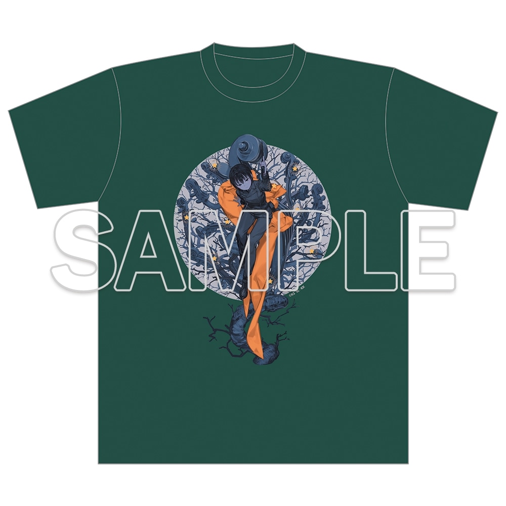 【二次受注】『キノの旅 the Beautiful World』25周年記念 Tシャツ　A バイオリンの木　Lサイズ