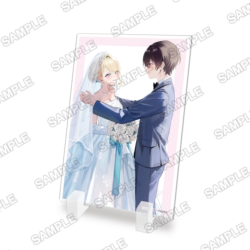 『経験済みなキミと、経験ゼロなオレが、お付き合いする話。』原作5周年記念アクリルプレートC