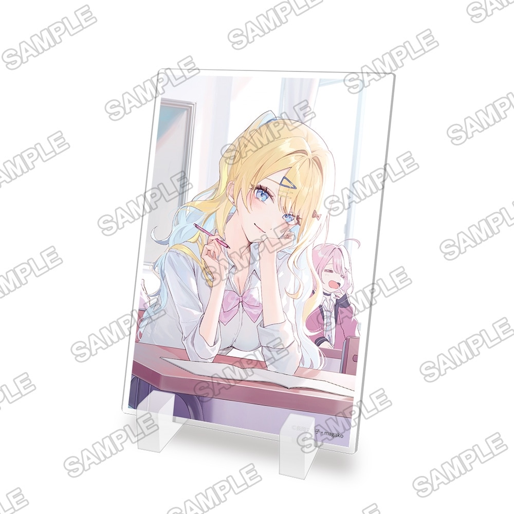 『経験済みなキミと、経験ゼロなオレが、お付き合いする話。』原作5周年記念アクリルプレートE