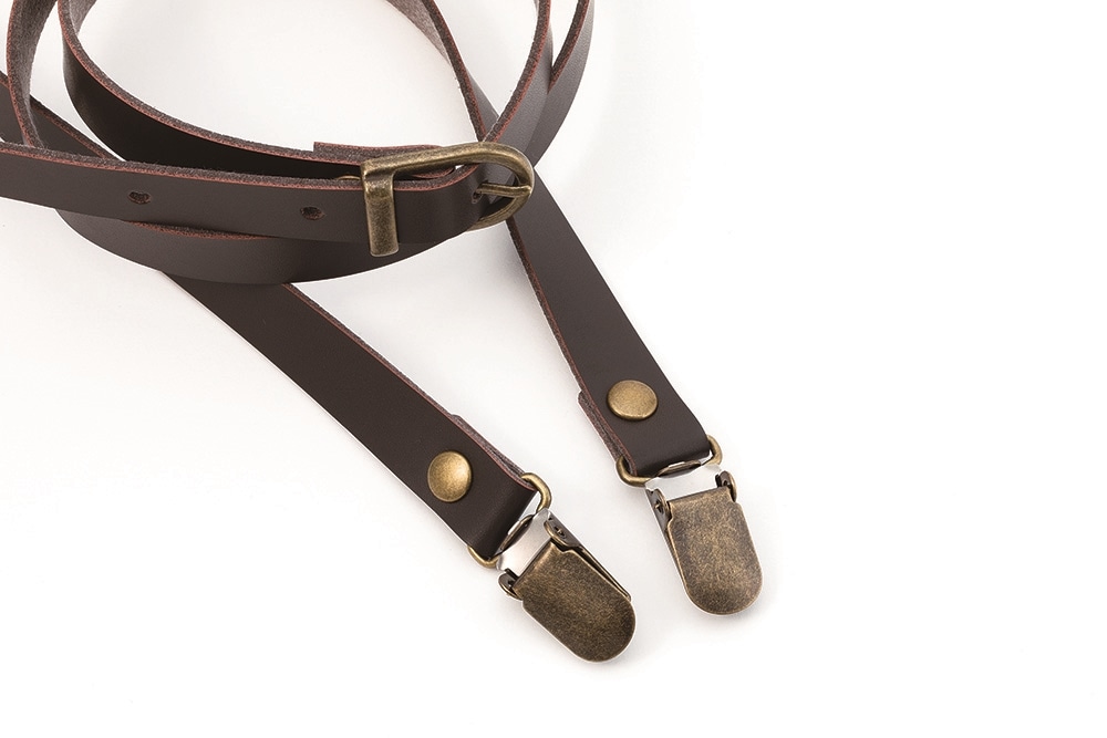 「かぼすちゃんと、ずうっとおさんぽ。」バッグ　サスペンダー式ショルダー紐 ブラウン