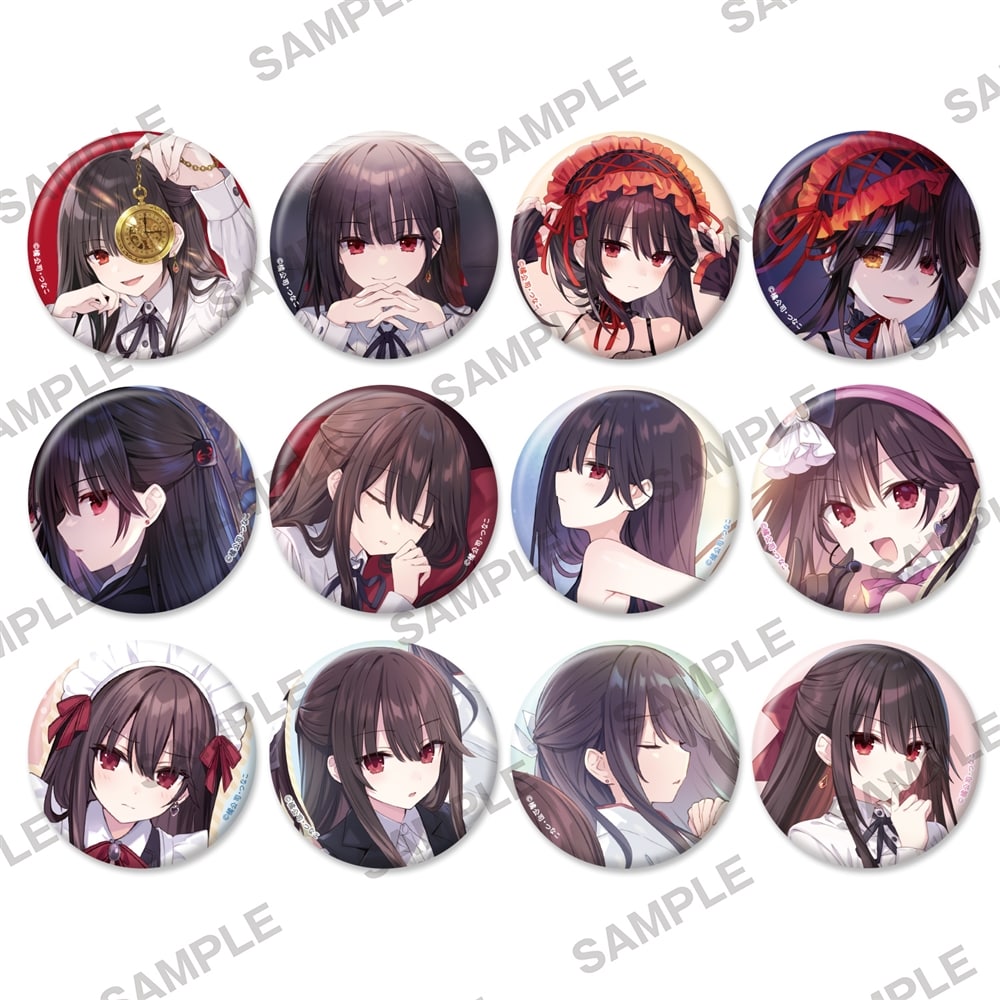 『魔術探偵・時崎狂三』トレーディングホログラム缶バッジ pack