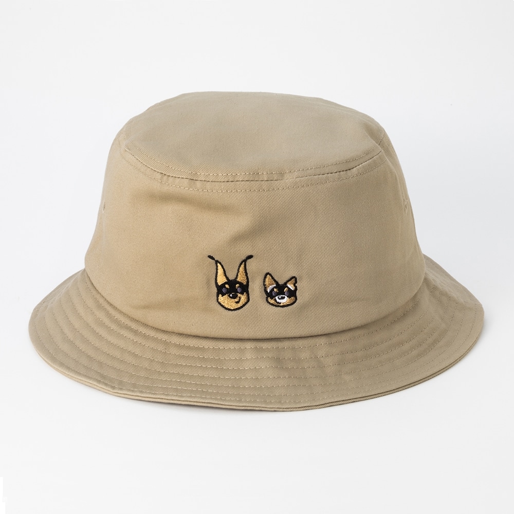 ドベとノラ　おさんぽバケットハット