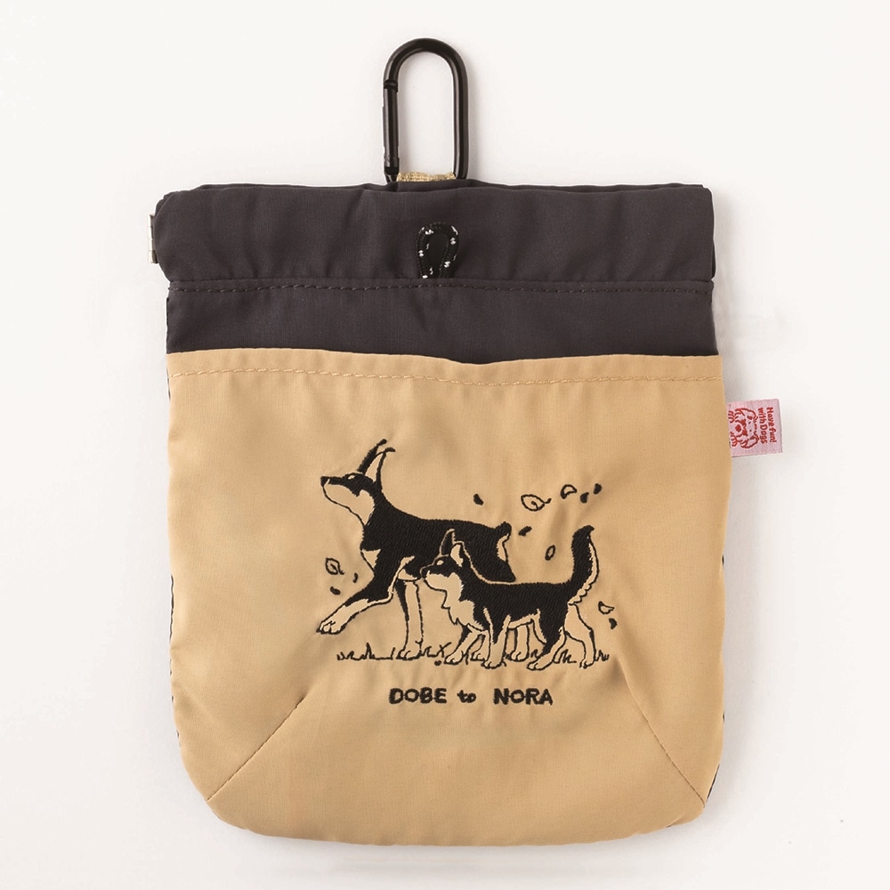 ドベとノラ　おさんぽポーチ