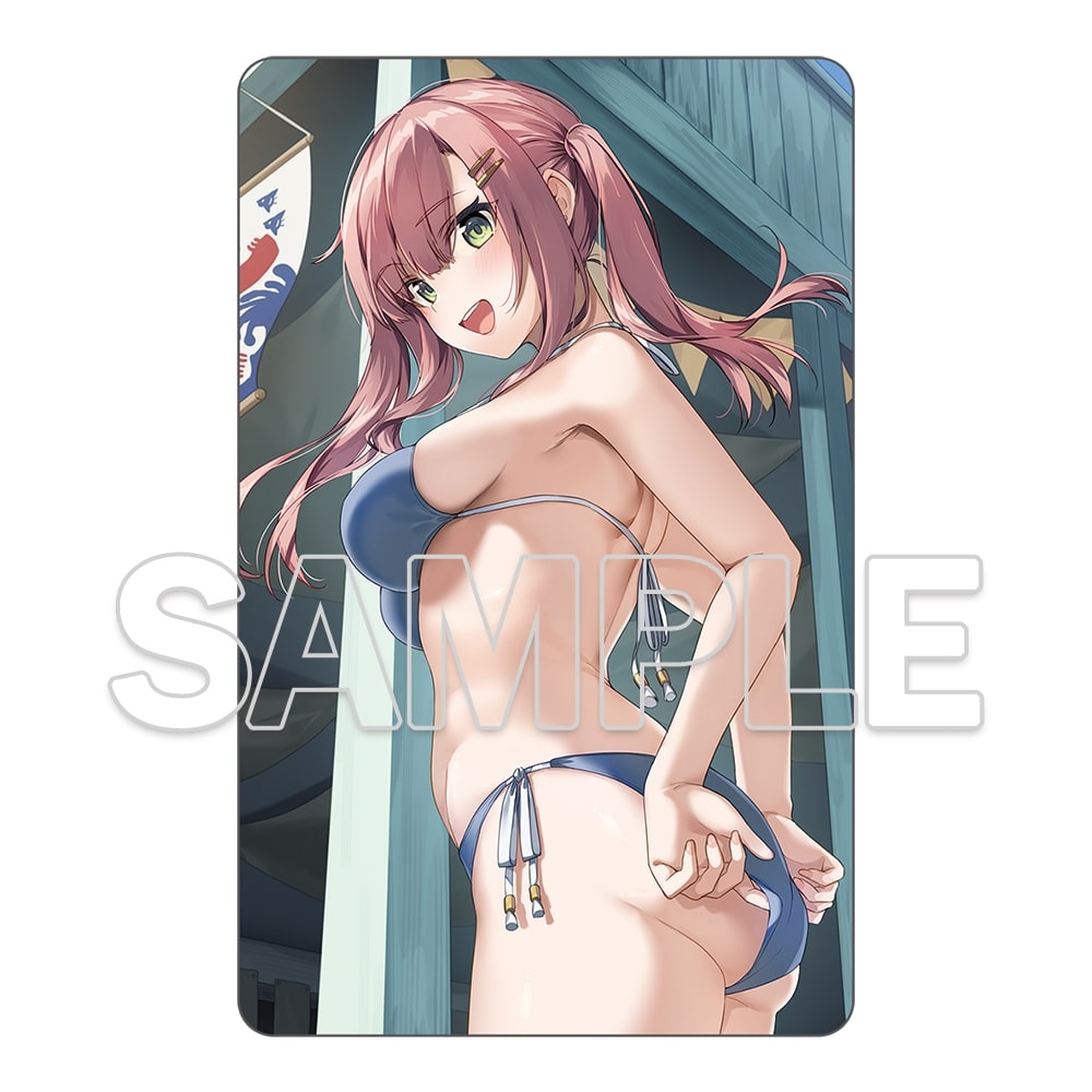 電撃萌王2025年8月号誌上通販 肌色注意報！ 「うなさか」図書カードNEXT