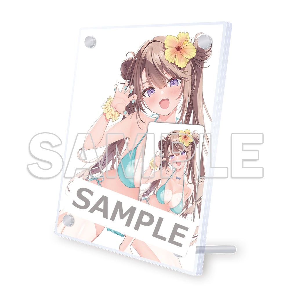 電撃萌王2025年8月号誌上通販 8月号表紙図書カードNEXT・涼香【台座付き】