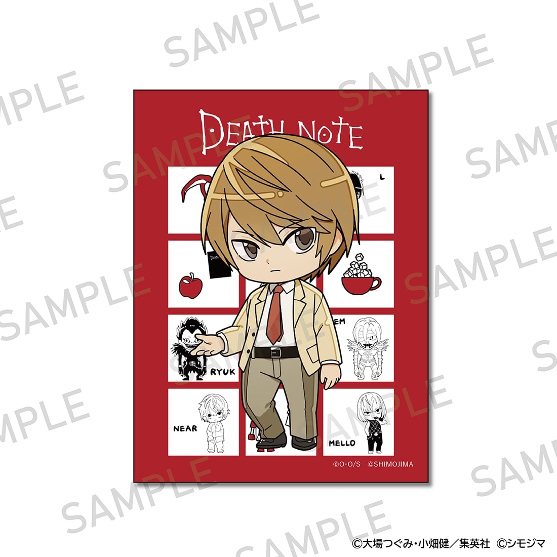 DEATH NOTE ステッカー シモジマコラボver. 夜神月