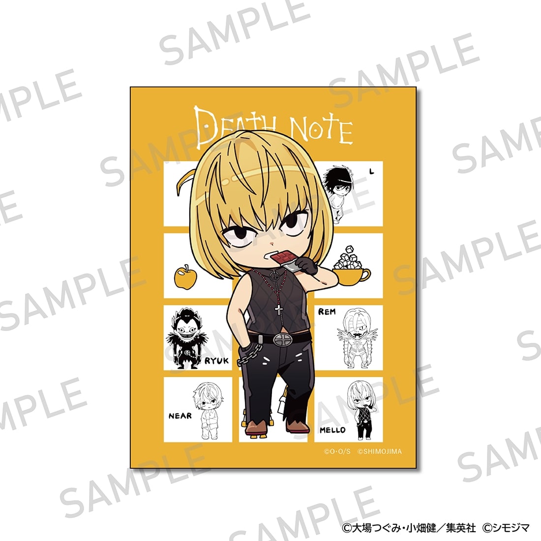 DEATH NOTE ステッカー シモジマコラボver. メロ