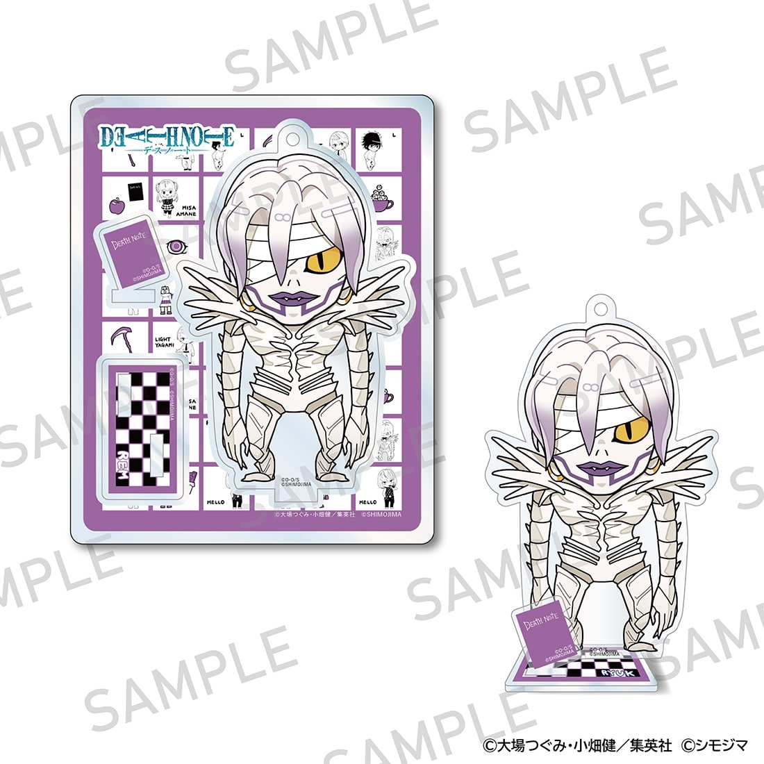DEATH NOTE ちびキャラアクリルスタンド シモジマコラボver. レム