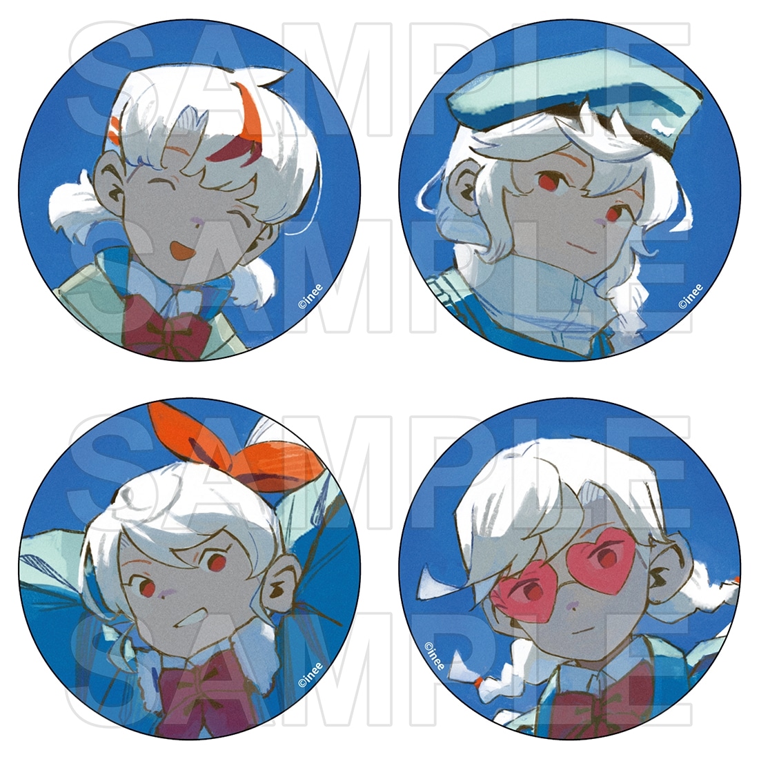 ラブ・バレット　缶バッジセット