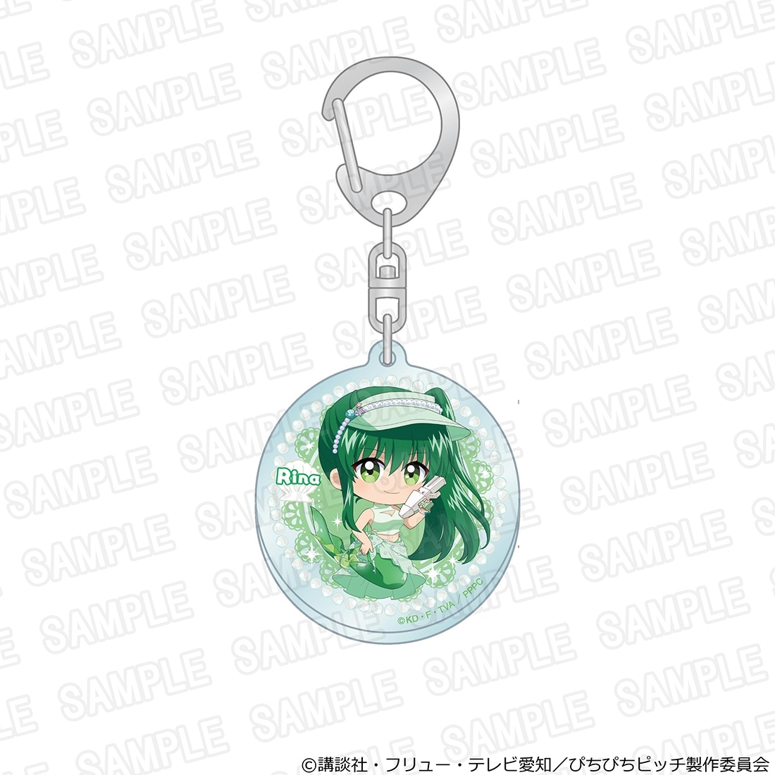 「マーメイドメロディー ぴちぴちピッチ」アクリルキーホルダー スプラッシュパーティーver. リナ ミニ