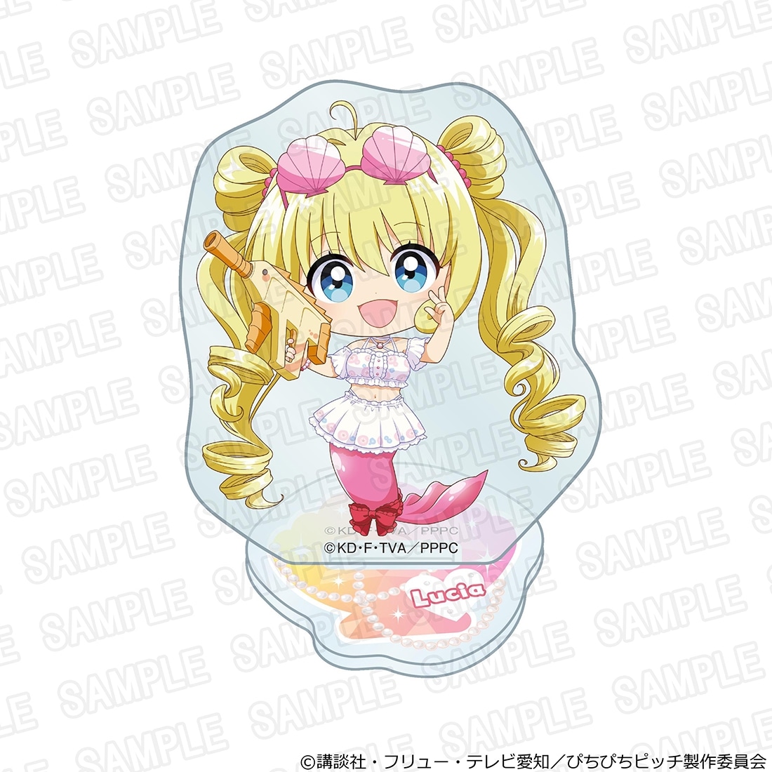 「マーメイドメロディー ぴちぴちピッチ」ミニアクリルスタンドフィギュア スプラッシュパーティーver. るちあ ミニ