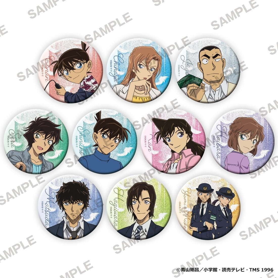 「名探偵コナン」キラキラ缶バッジコレクション セルフフォトver. BOX