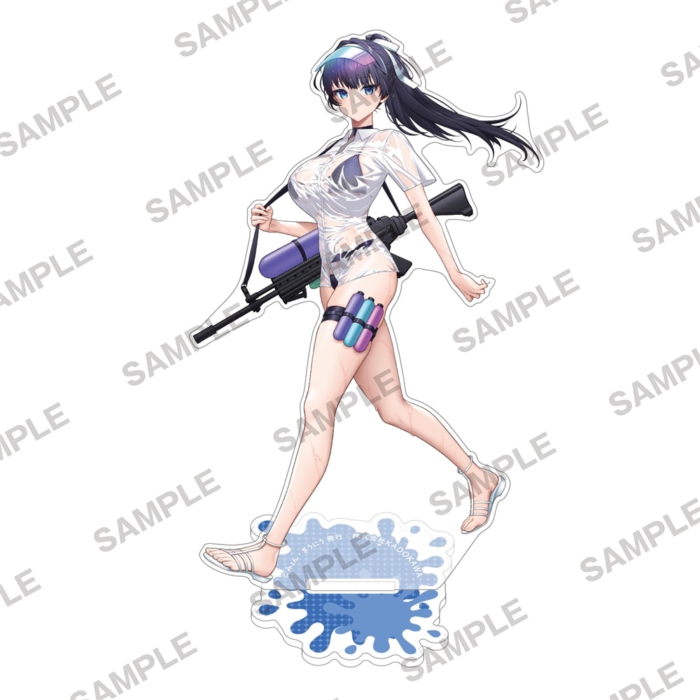 『男嫌いな美人姉妹を名前も告げずに助けたら一体どうなる？』アクリルスタンド 新条亜利沙 TシャツVer.