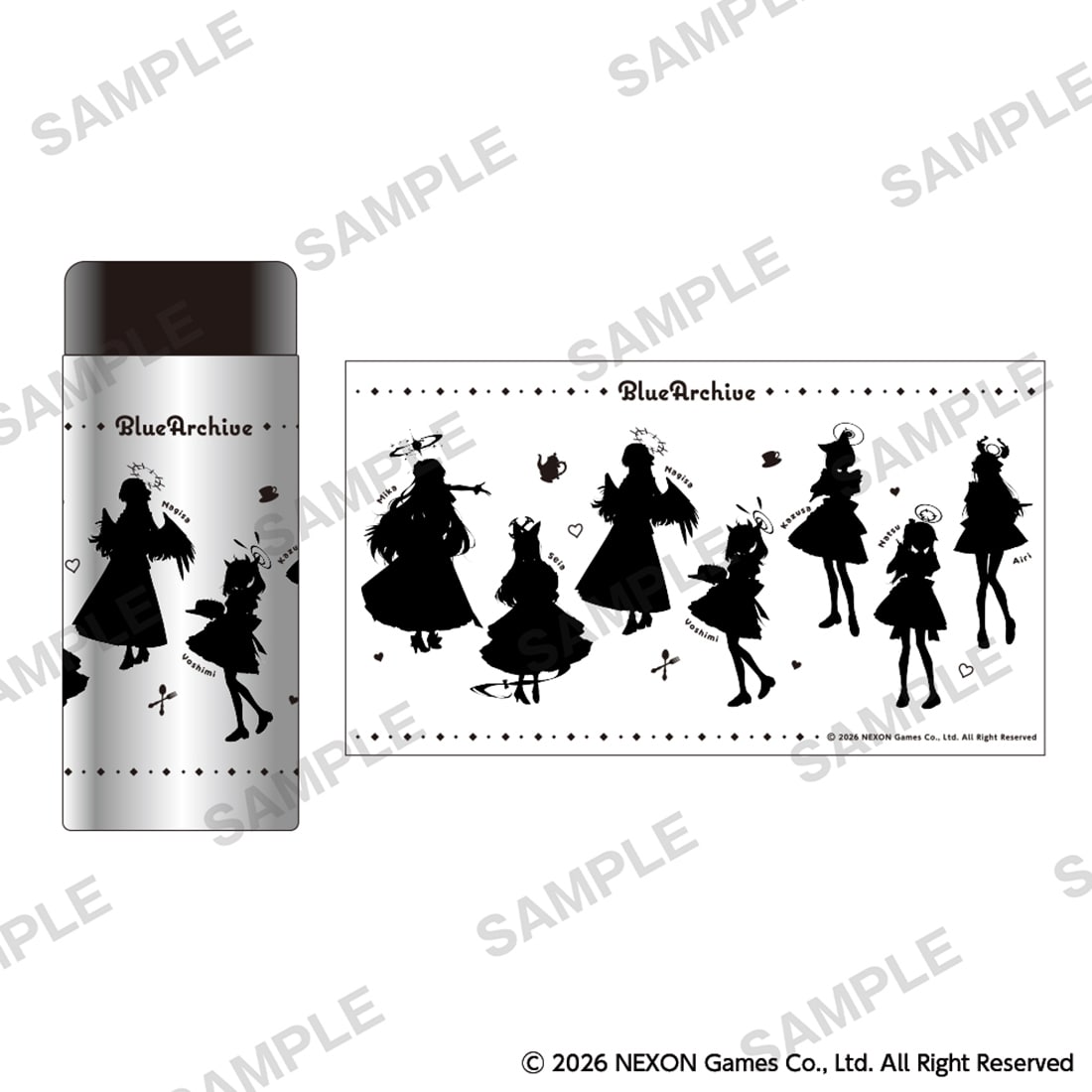 「ブルーアーカイブ POP UP SHOP」ミニステンレスボトル