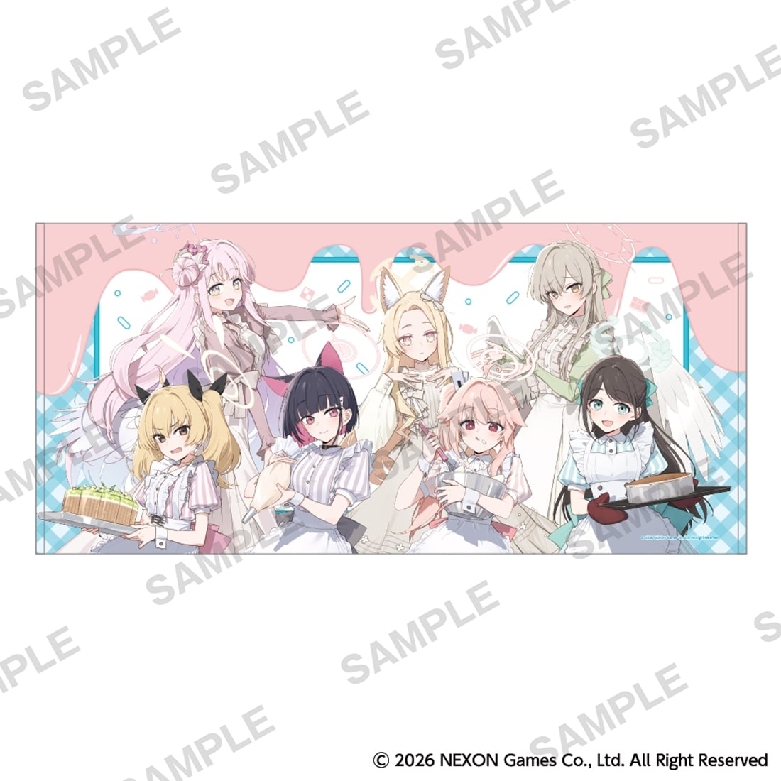 「ブルーアーカイブ POP UP SHOP」バスタオル