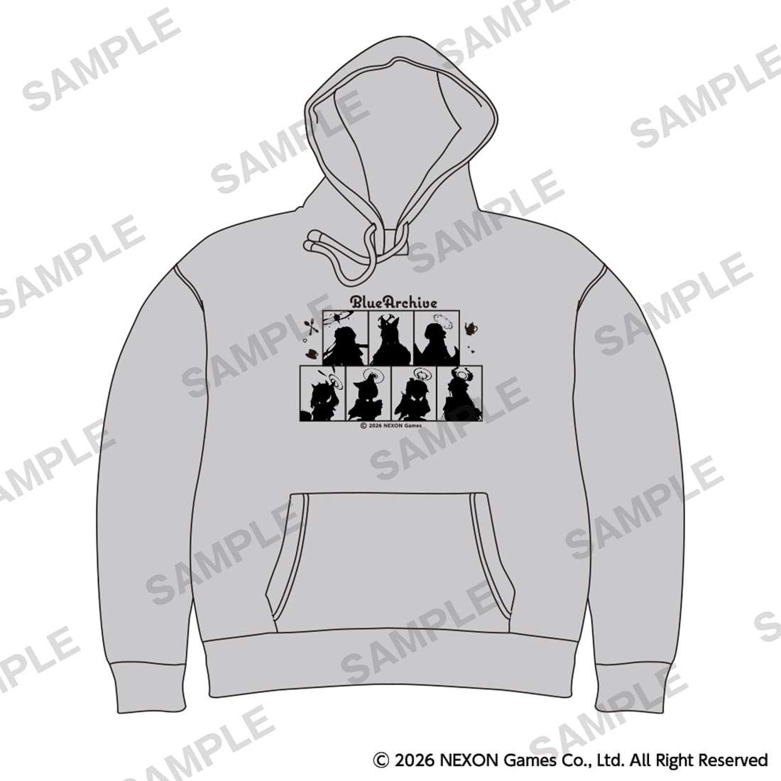 「ブルーアーカイブ POP UP SHOP」パーカー