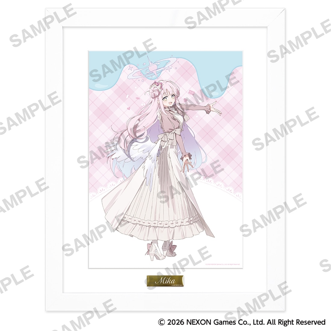 「ブルーアーカイブPOP UP SHOP」キャラファイングラフ ミカ