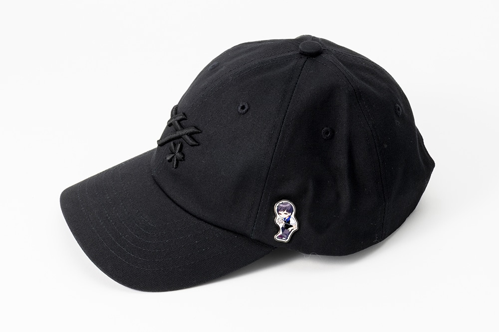 サクラナイツ　刺繍ロゴキャップ＋ピンバッジ　堀慎吾　【イラスト：ふんぼ】