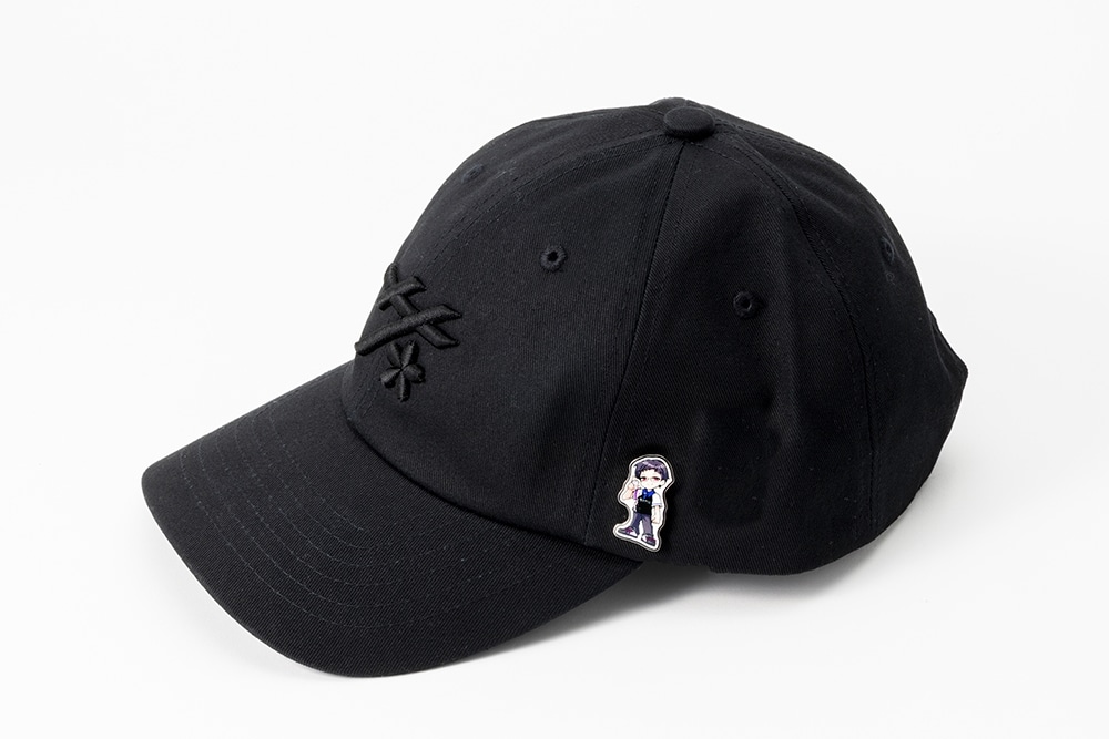 サクラナイツ　刺繍ロゴキャップ＋ピンバッジ　阿久津翔太　【イラスト：ふんぼ】