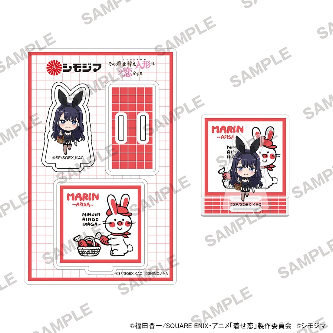 TVアニメ「その着せ替え人形は恋をする」Season 2 アクリルスタンド シモジマコラボVer. 喜多川海夢（十六夜ありさver.）