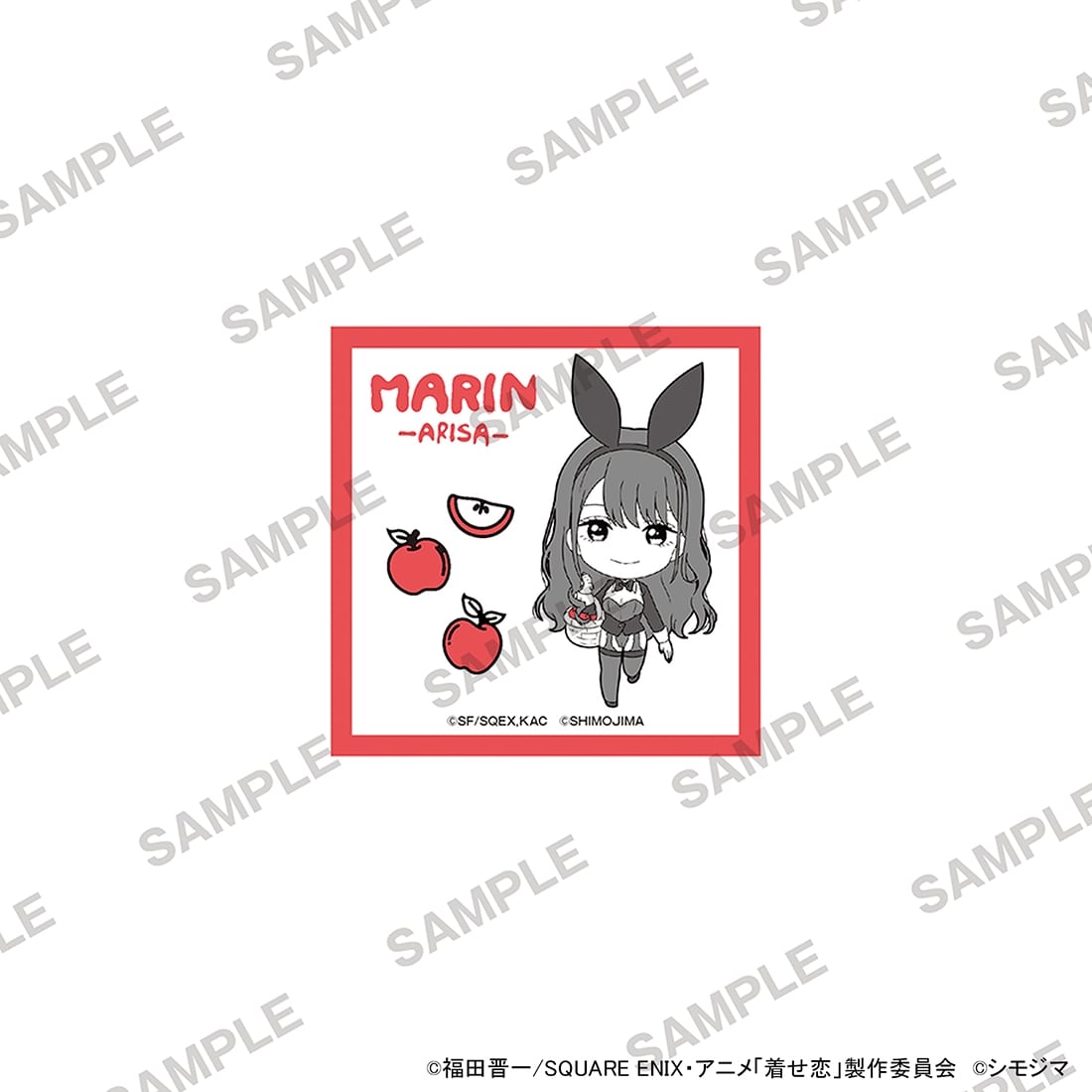 TVアニメ「その着せ替え人形は恋をする」Season 2 ステッカー シモジマコラボVer. 喜多川海夢（十六夜ありさver.）