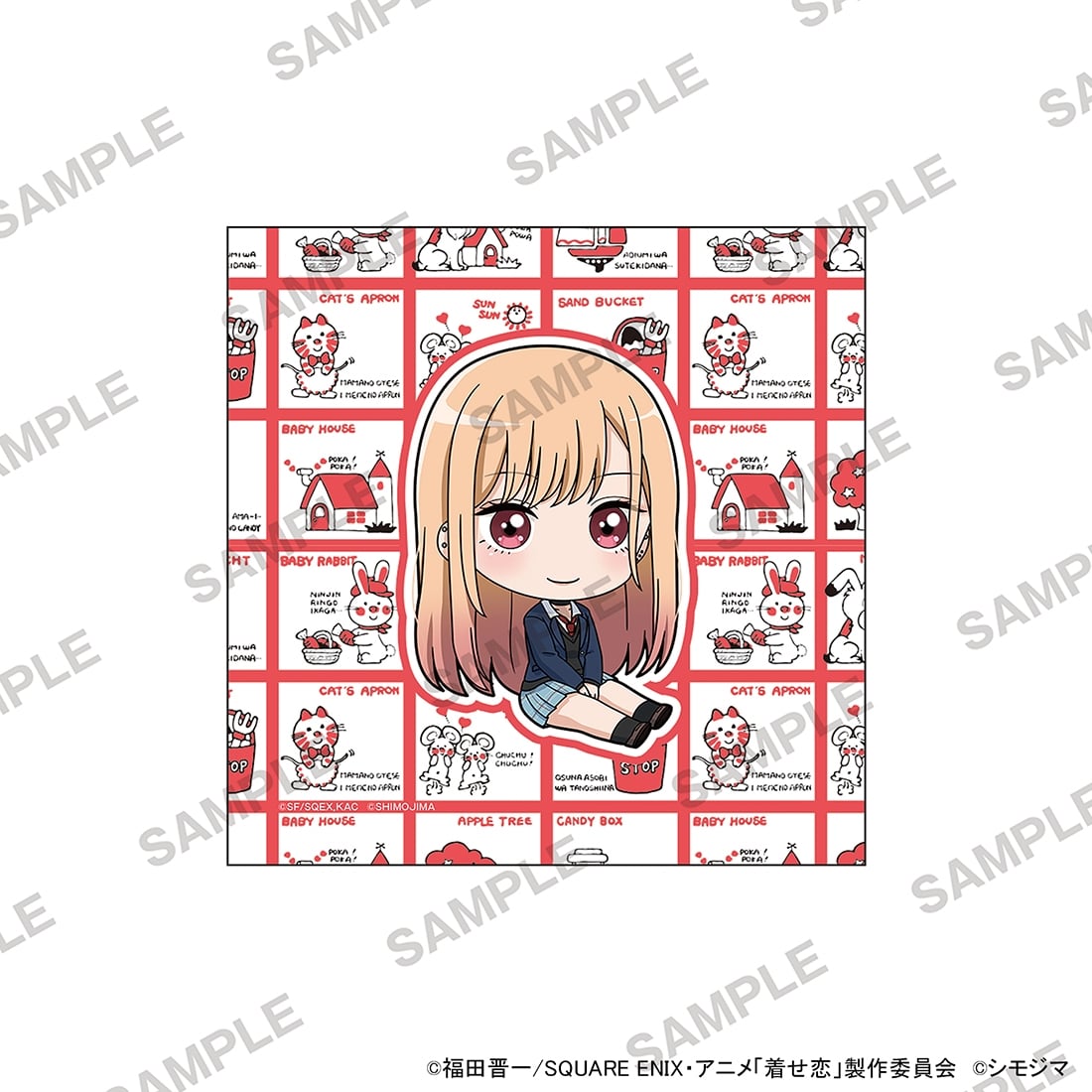TVアニメ「その着せ替え人形は恋をする」Season 2 マイクロファイバーハンドタオル シモジマコラボVer. 喜多川海夢A