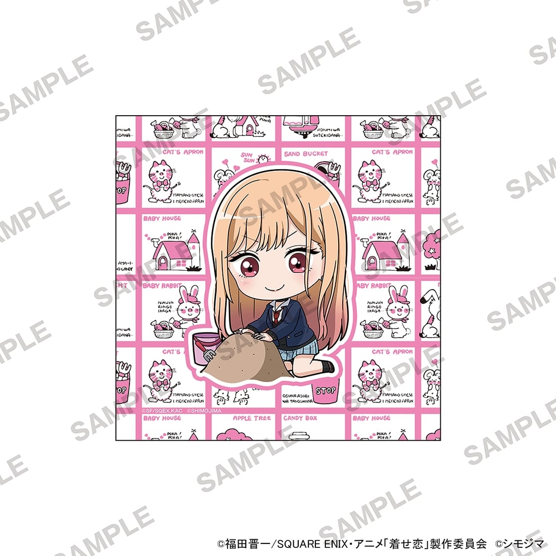 TVアニメ「その着せ替え人形は恋をする」Season 2 マイクロファイバーハンドタオル シモジマコラボVer. 喜多川海夢B