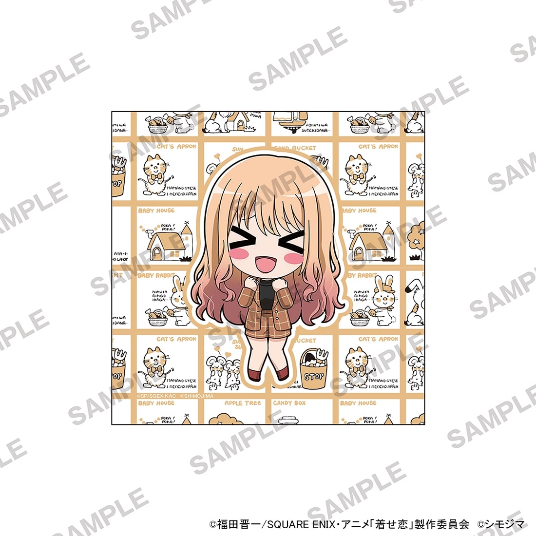 TVアニメ「その着せ替え人形は恋をする」Season 2 マイクロファイバーハンドタオル シモジマコラボVer. 喜多川海夢D