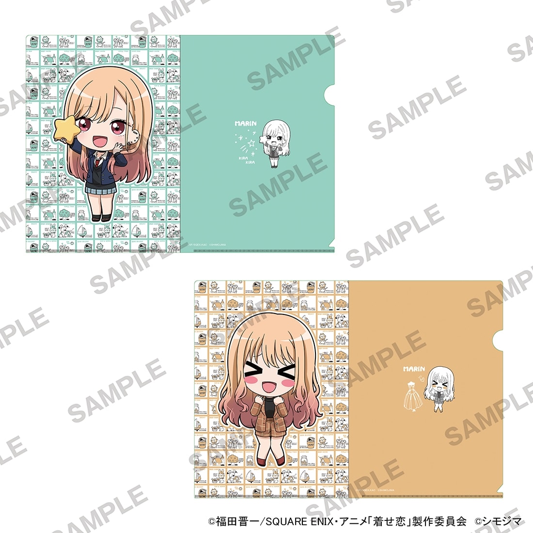 TVアニメ「その着せ替え人形は恋をする」Season 2 クリアファイル2枚セット シモジマコラボVer. C