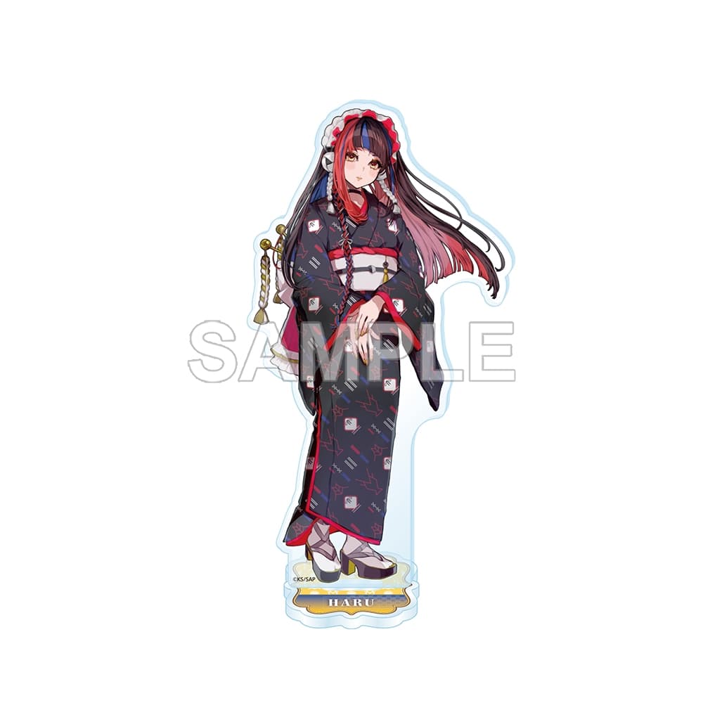 神椿市建設中。 アクリルスタンドフィギュア 朝主 派流 Kimono ver.