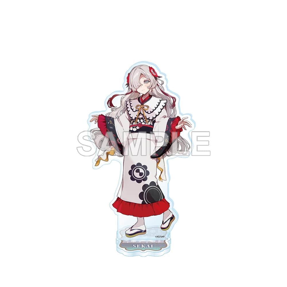 神椿市建設中。 アクリルスタンドフィギュア 夜河 世界 Kimono ver.