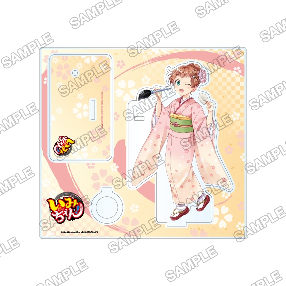 【二次受注】『いみちぇん！』シリーズ 描き下ろしアクリルペンスタンド 直毘モモ