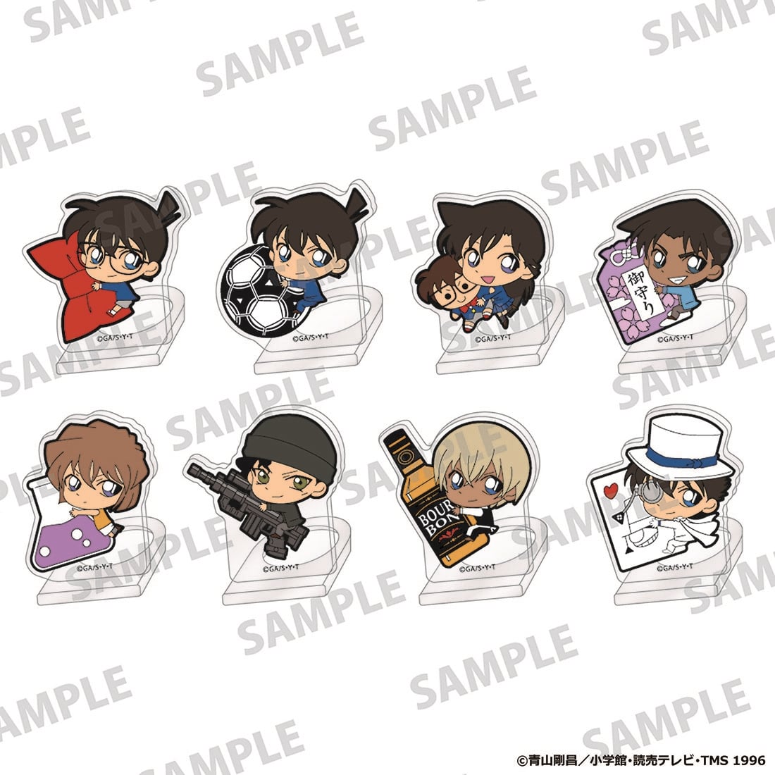 名探偵コナン トレーディングアクリルリング BOX