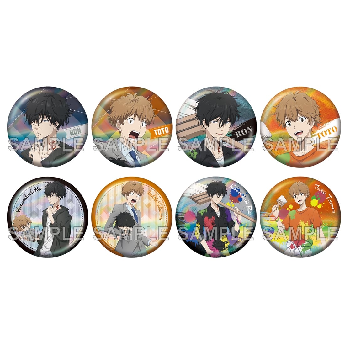 鴨乃橋ロンの禁断推理 きらきら缶バッジコレクション ぬいぐるみ&ペイントver. BOX