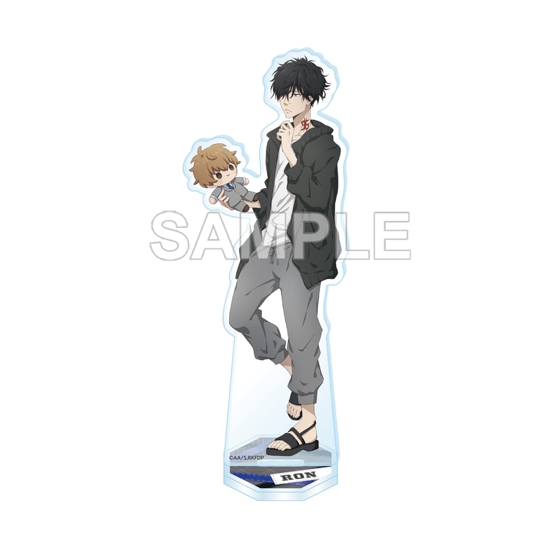 鴨乃橋ロンの禁断推理 アクリルスタンド 鴨乃橋ロン ぬいぐるみ ver.
