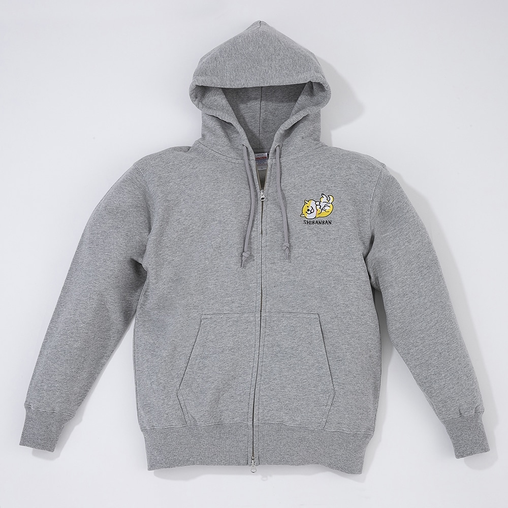 しばんばん　刺繍パーカー〈しばんばん〉Lサイズ